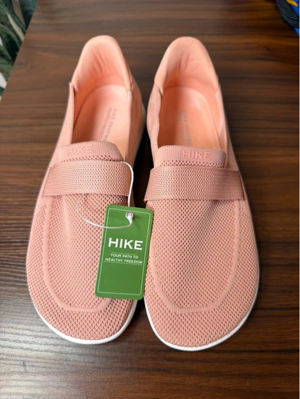New Hike Women’s Blush Pink Slip On Shoes 10.5